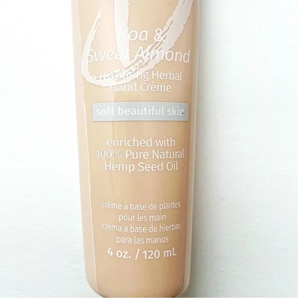 HEMPZ Koa & Sweet Almond Hydrating Herbal Hand Creme 4 oz - Picture 6 of 8